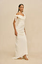 NYSA GOWN - OFF WHITE