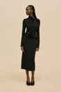 VERA KNIT DRESS - BLACK