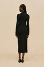 VERA KNIT DRESS - BLACK