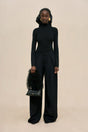 DENIZ KNIT TOP - BLACK