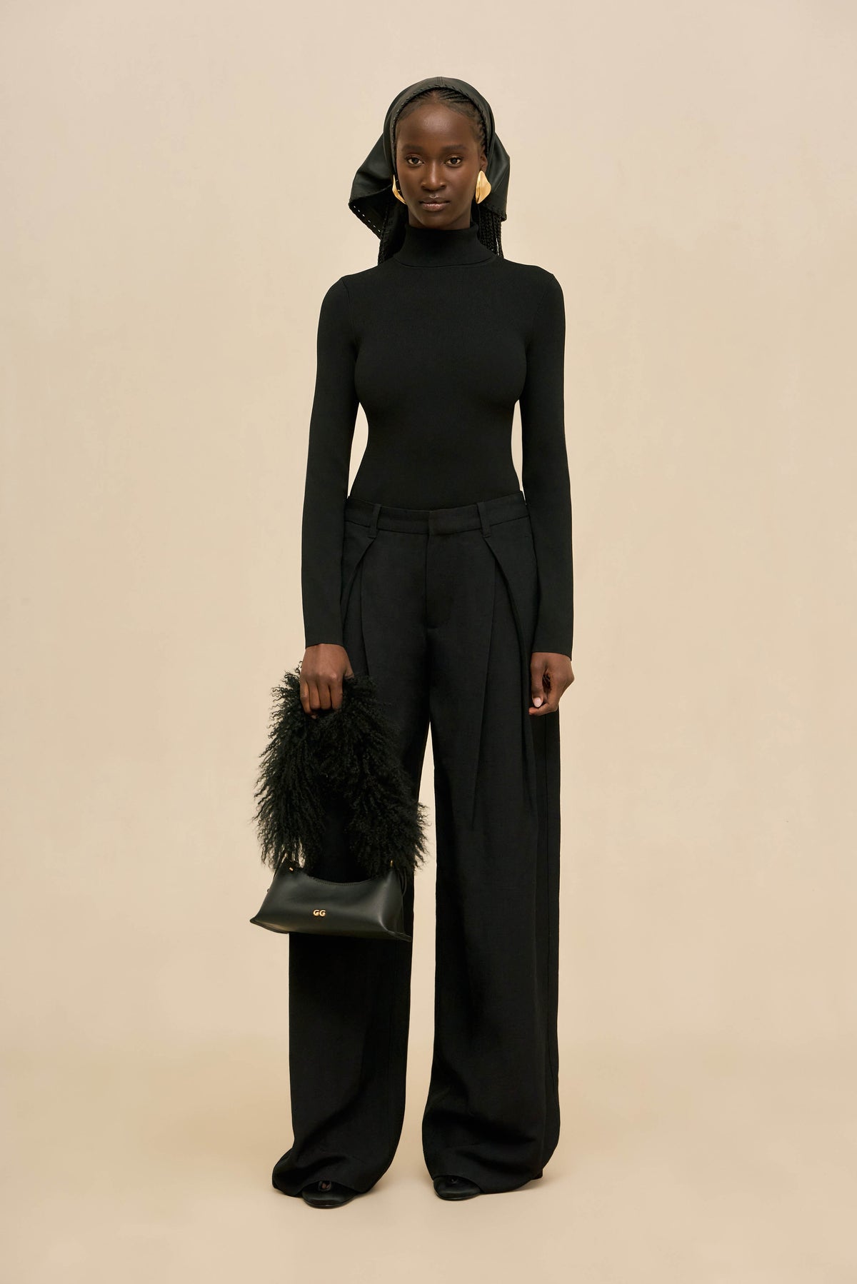 DENIZ TOP - BLACK