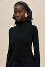 DENIZ KNIT TOP - BLACK