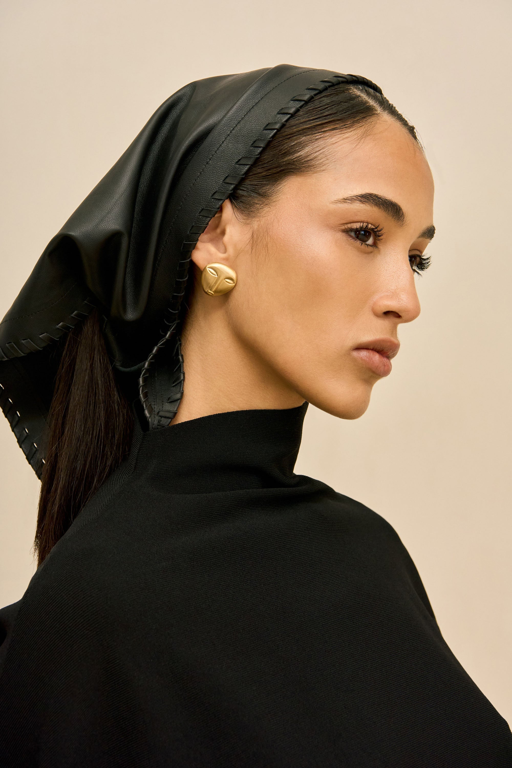 EVE EARRING - BRUSHED BRASS