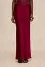 CHANTEL SKIRT - WINTER PLUM