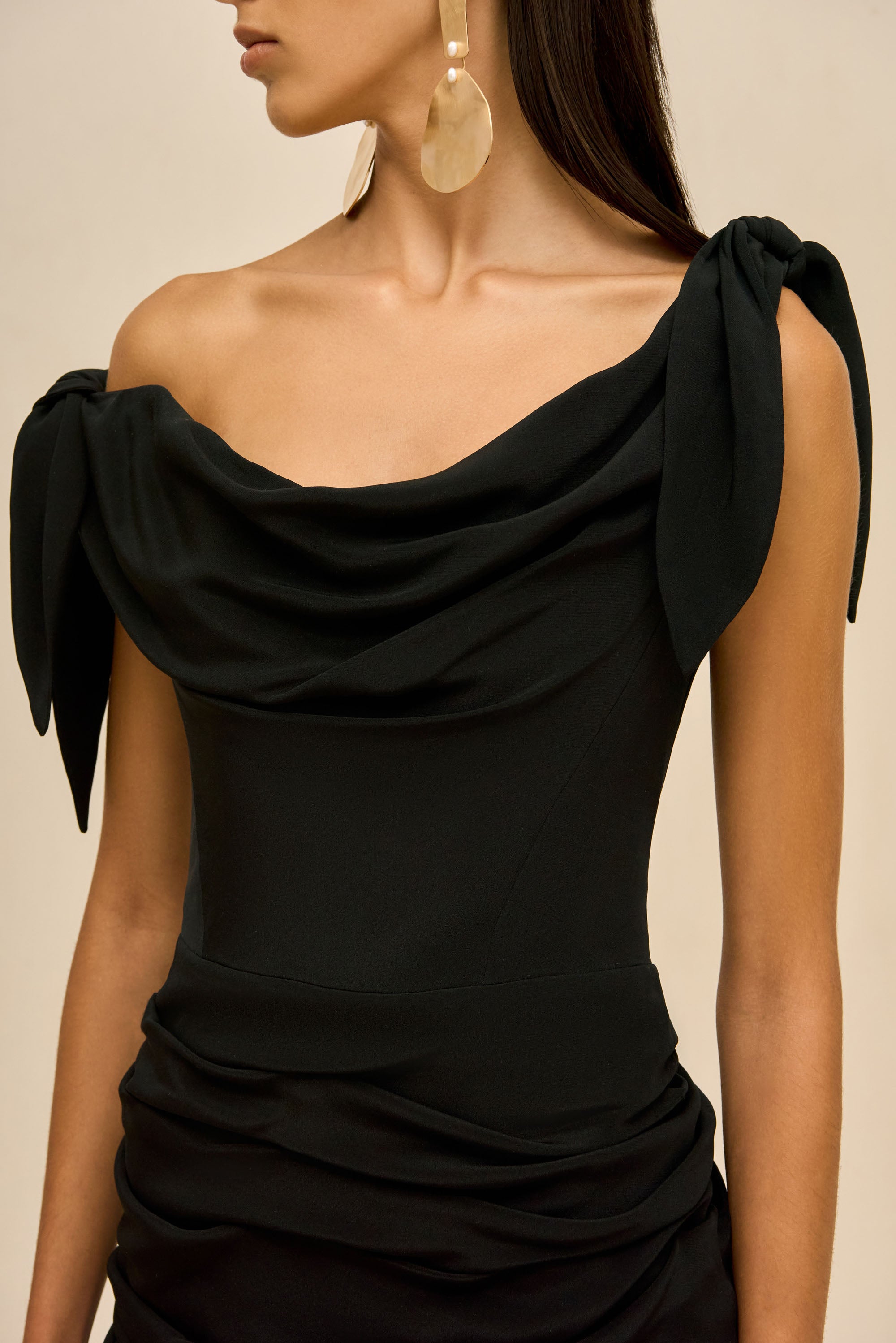 DEANNA DRESS - BLACK