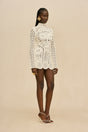 JEMMA CROCHET DRESS - OFF WHITE