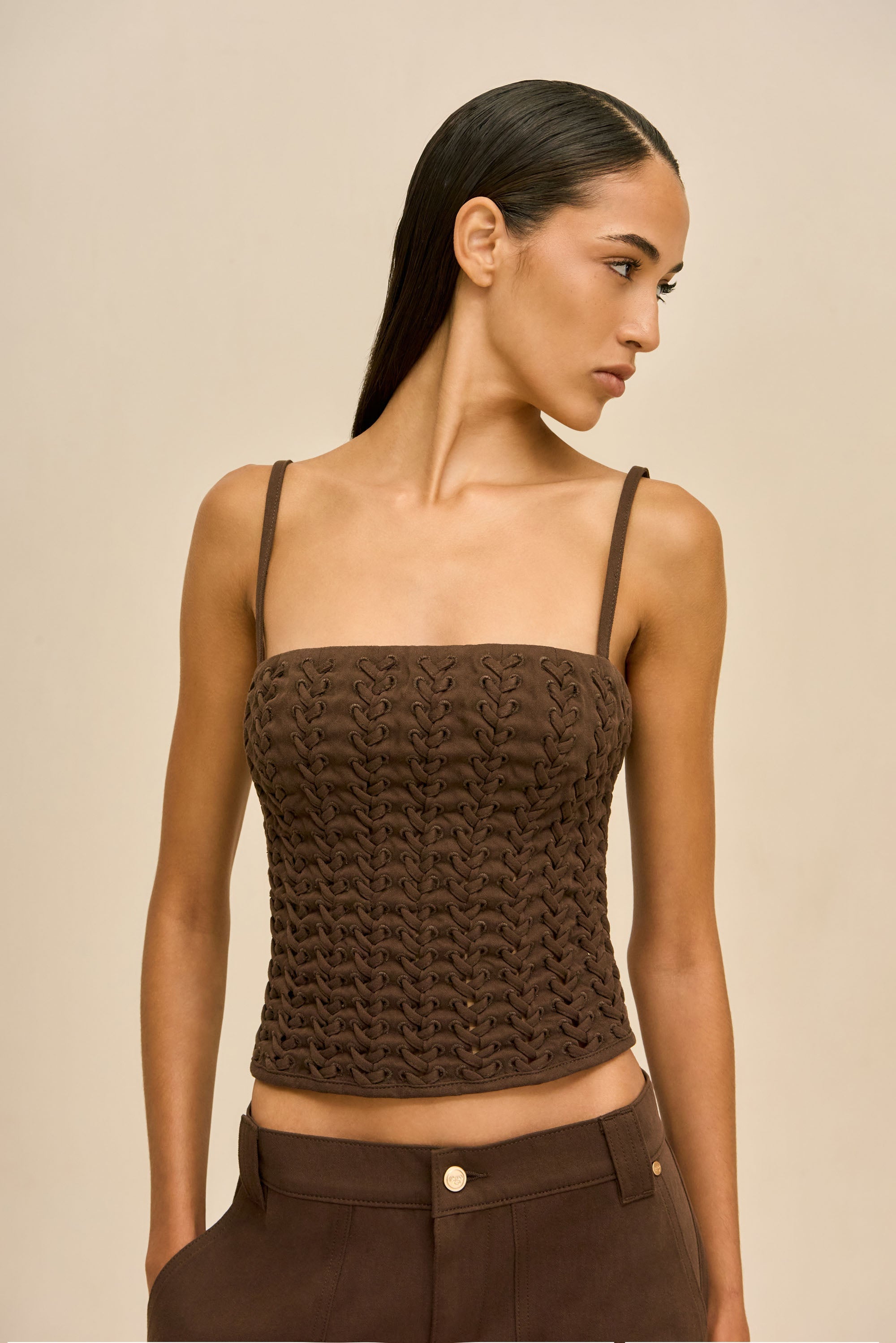 BRAIDEN TOP - WREN