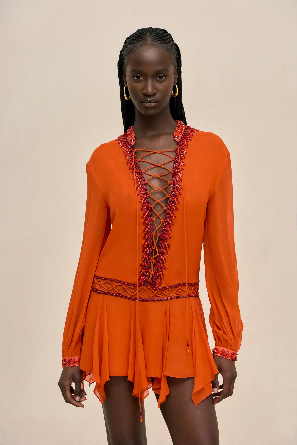MIMAS DRESS - PEPPER