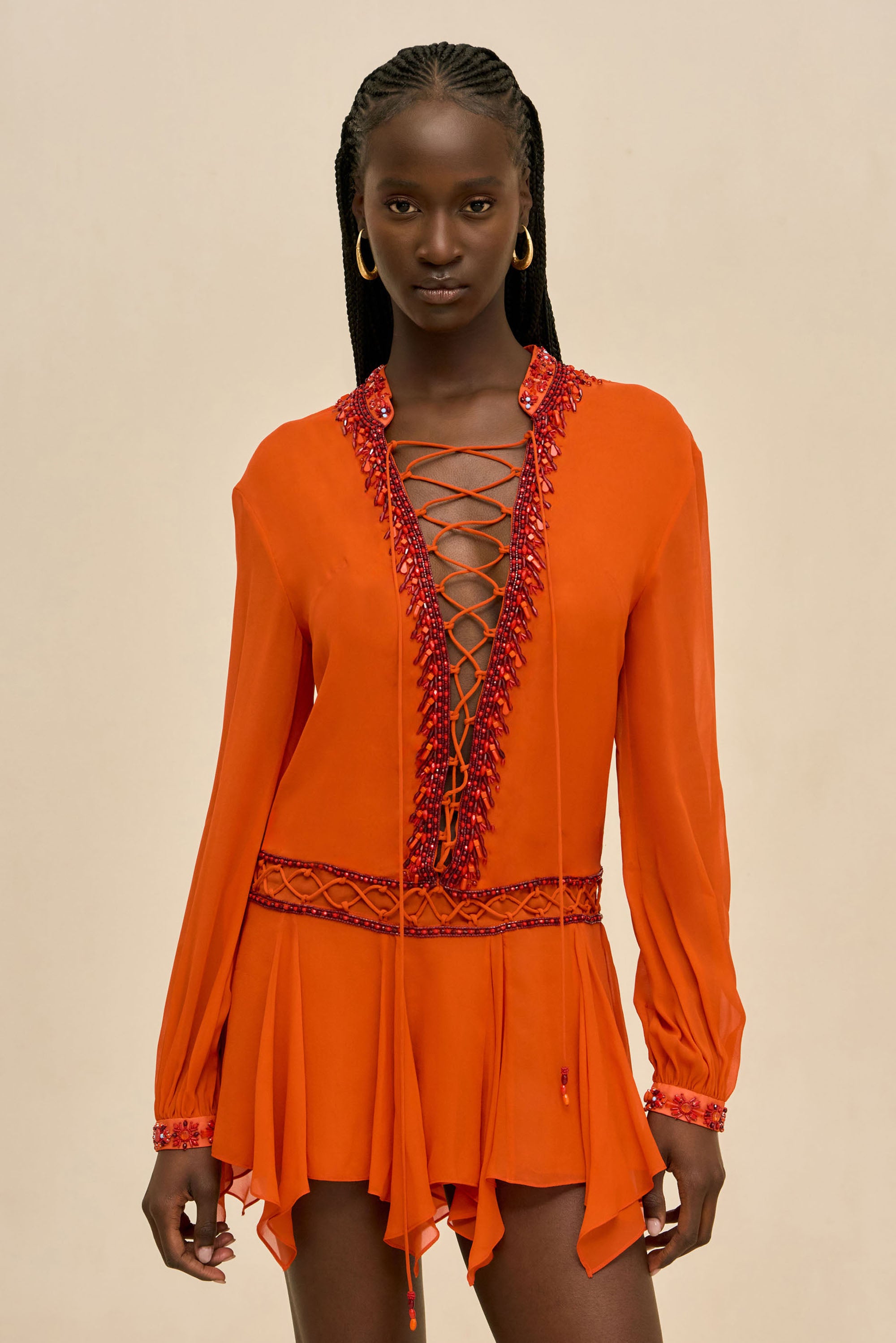 MIMAS DRESS - PEPPER