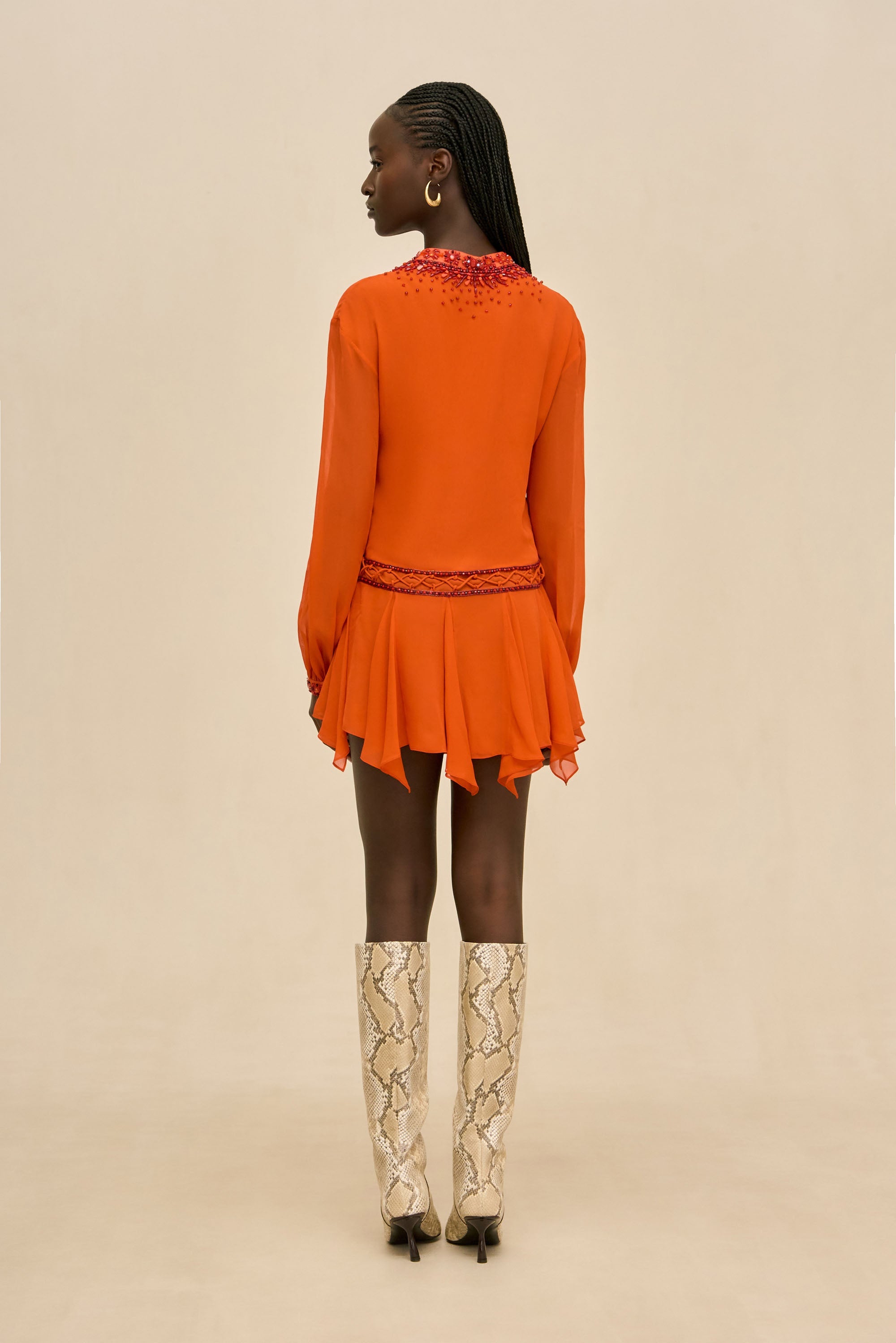 MIMAS DRESS - PEPPER