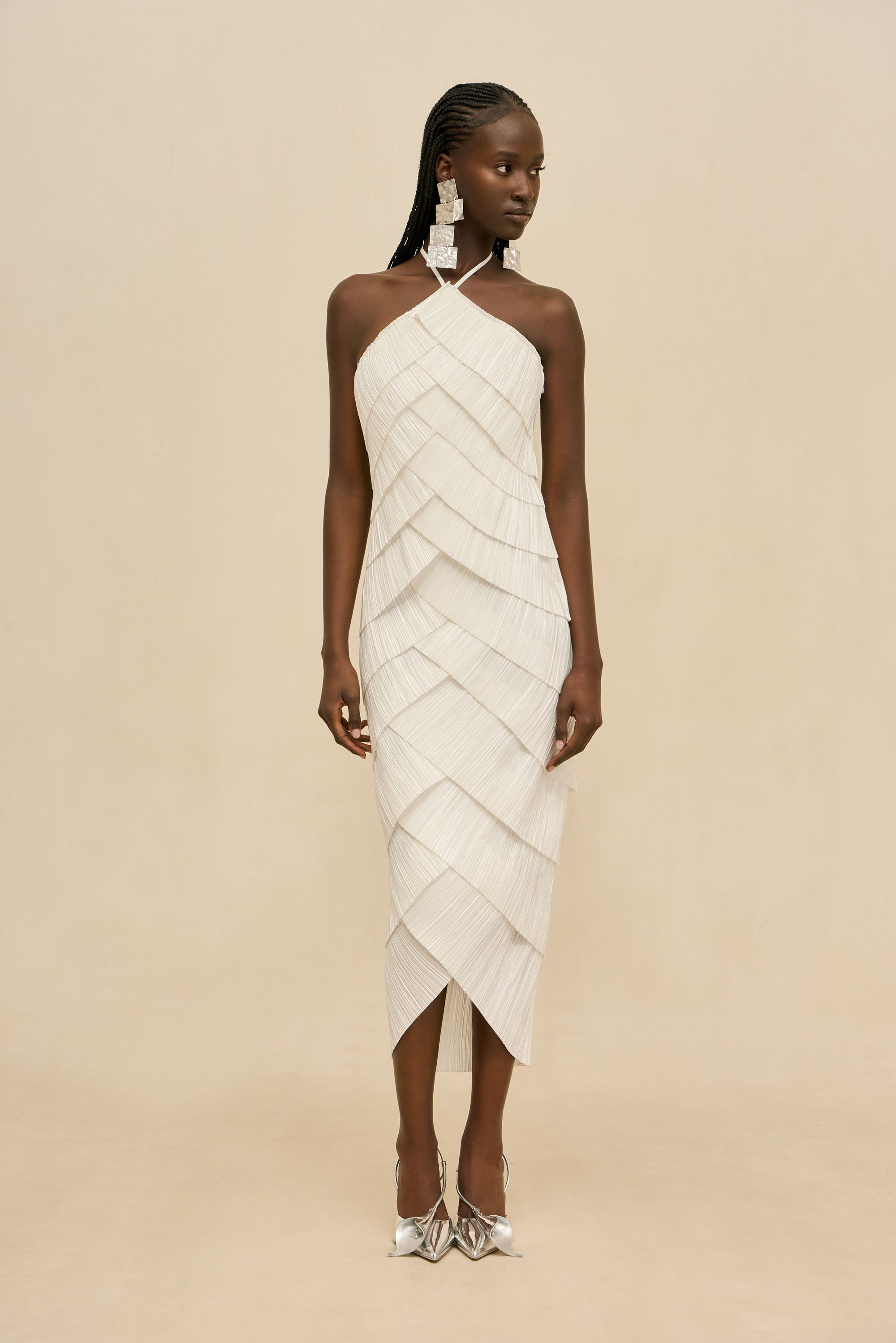 PATRIZIA DRESS - OFF WHITE