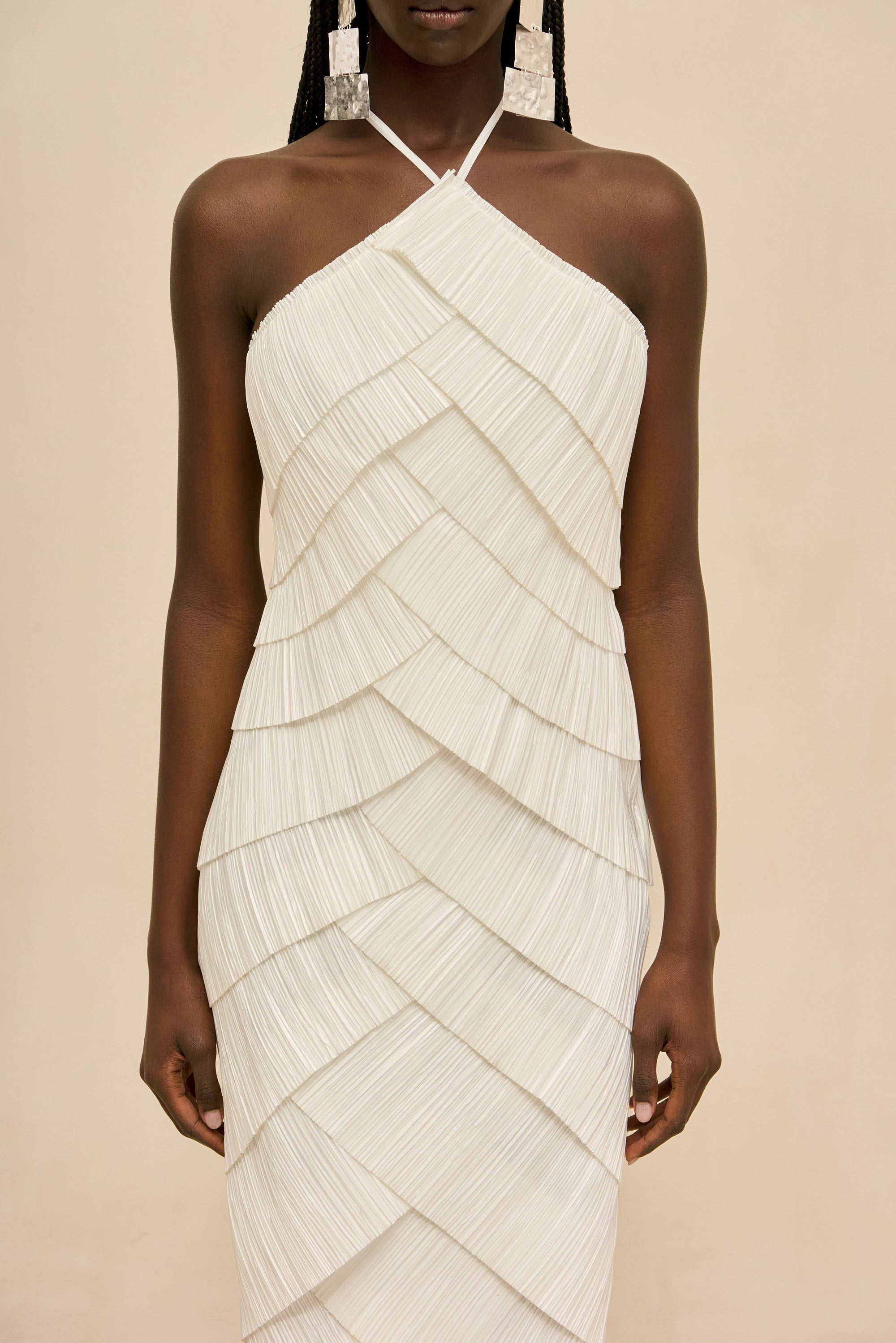 PATRIZIA DRESS - OFF WHITE