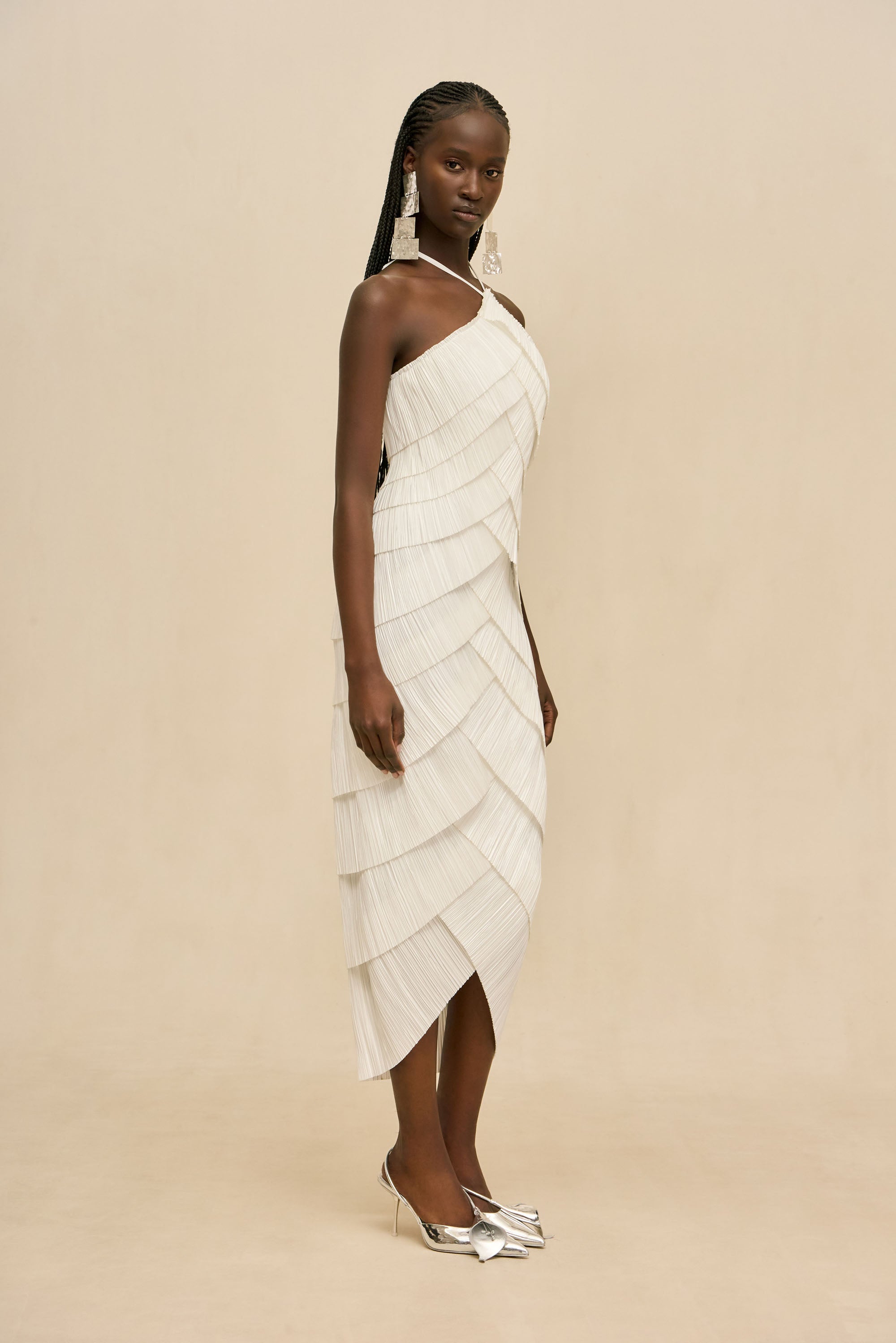 PATRIZIA DRESS - OFF WHITE