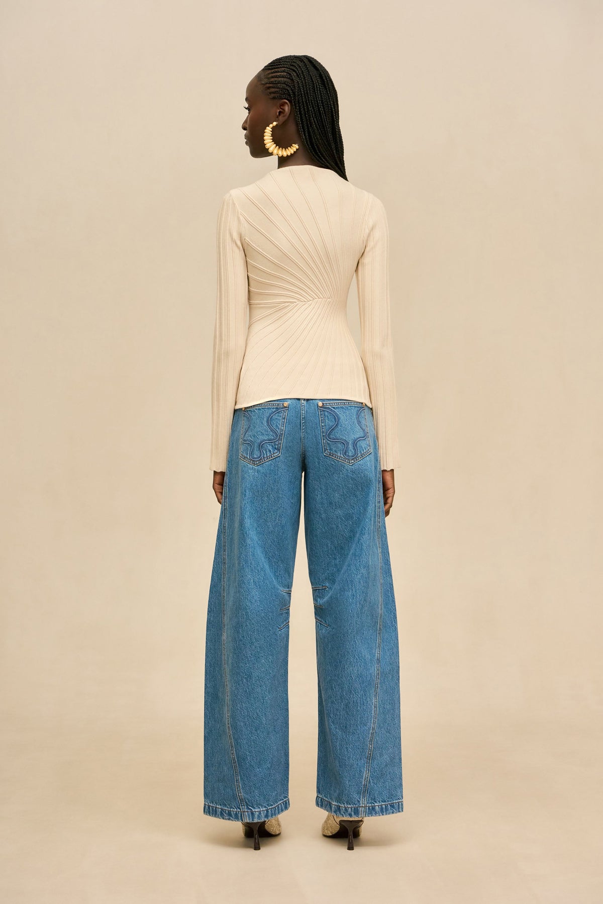 ANBER PANT - STONE WASH
