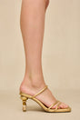REIGN SANDAL - BRASS