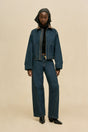 ODINE JACKET - INDIGO KHAKI