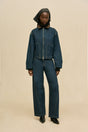ODINE JACKET - INDIGO KHAKI