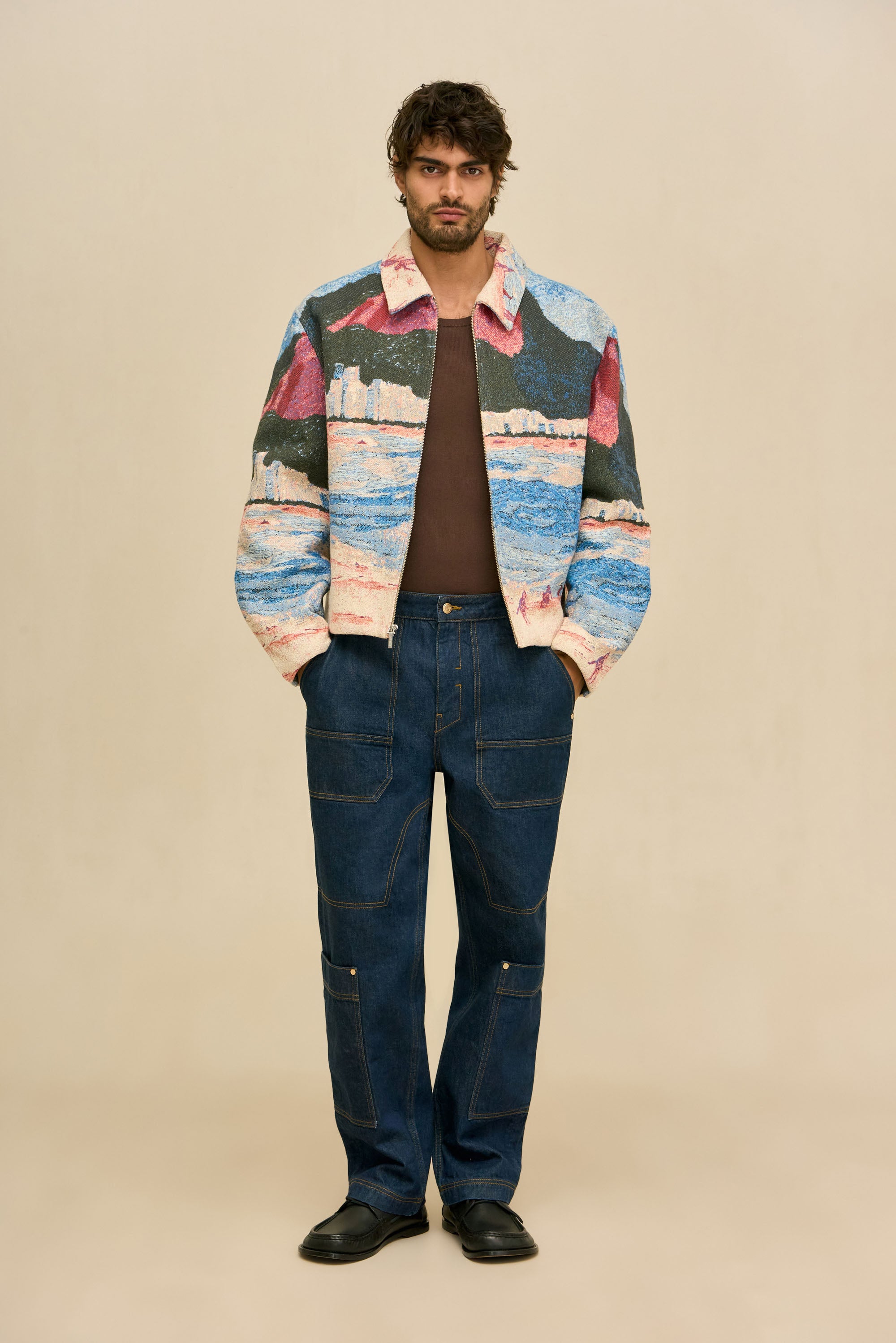 ODIN JACKET - RIO LANDSCAPE JACQUARD – CULT GAIA