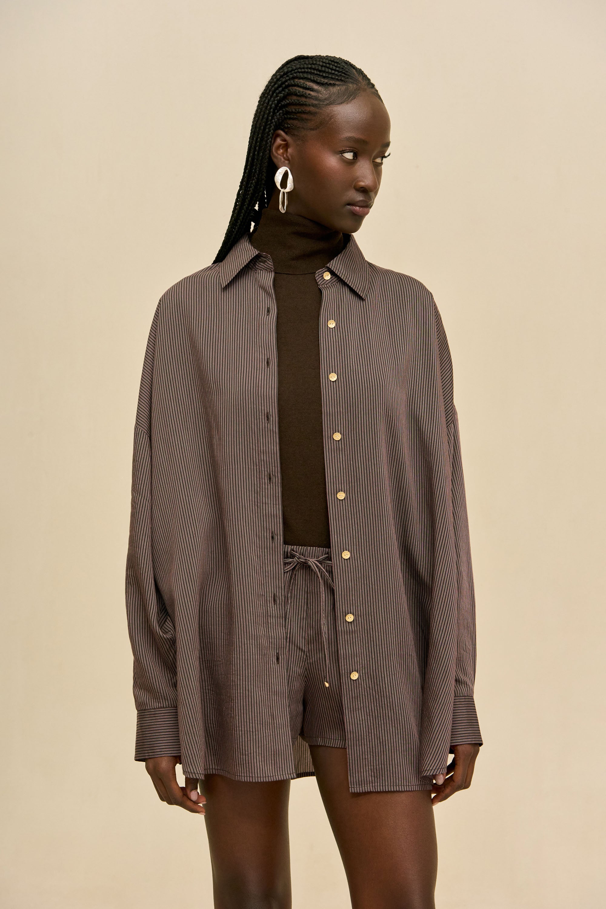 SAGEY TOP - WREN STRIPE