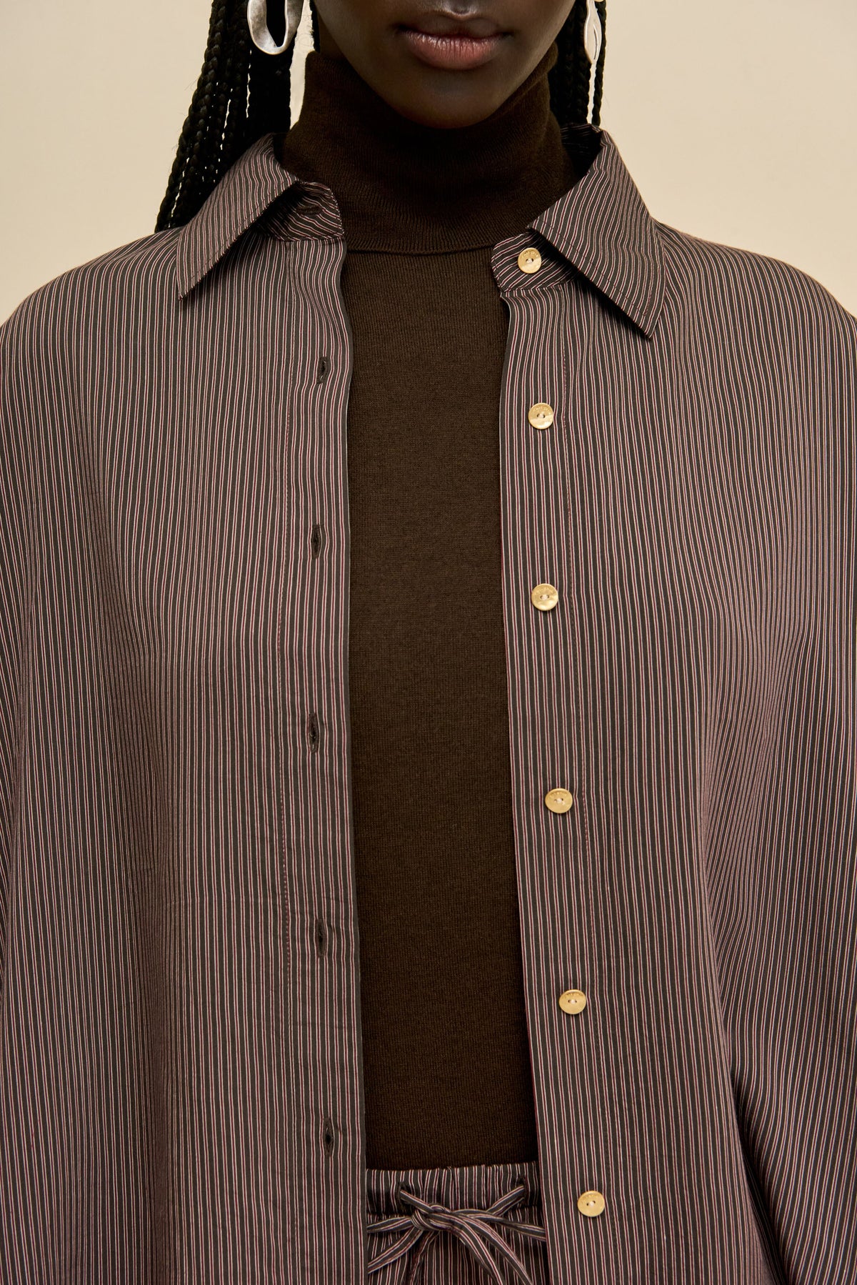 SAGEY TOP - WREN STRIPE