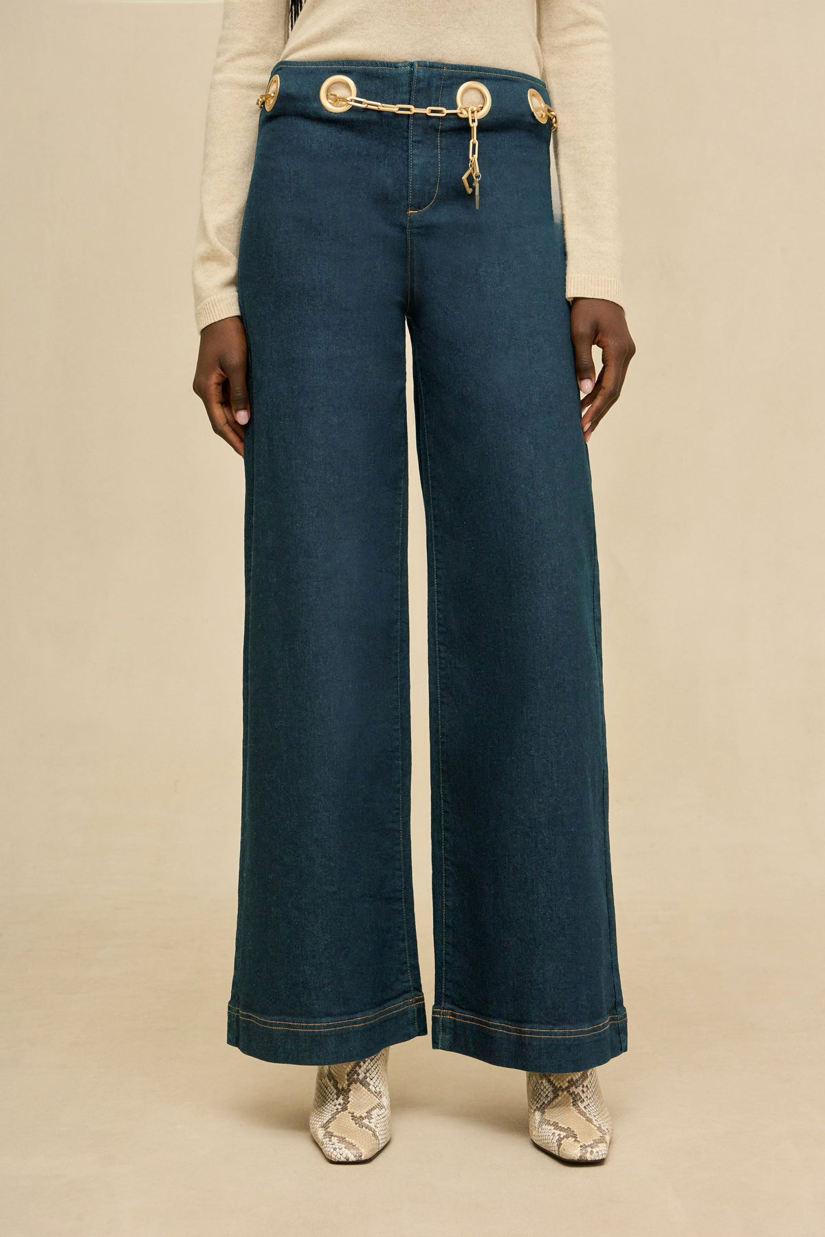 SYDNEY PANT - INDIGO KHAKI