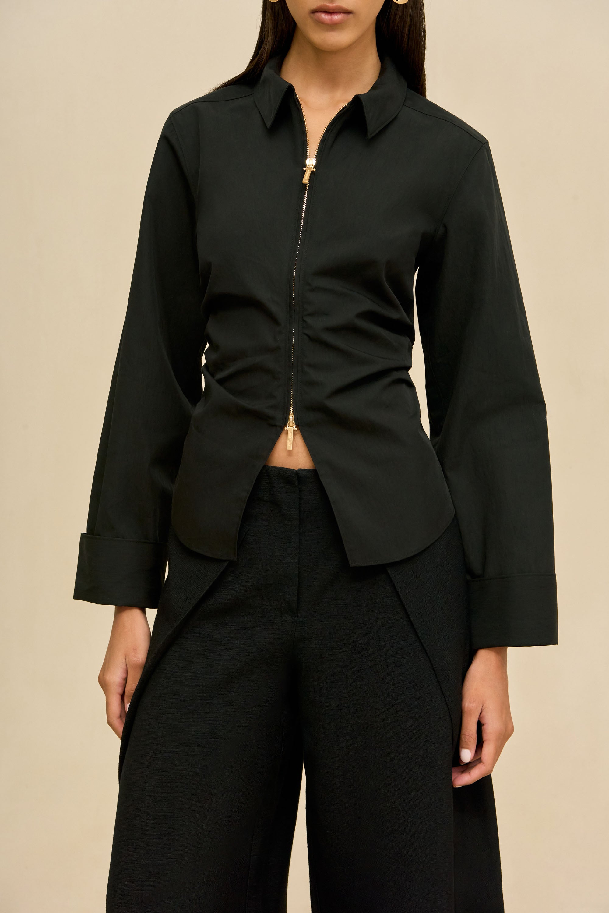 SENNE TOP - BLACK