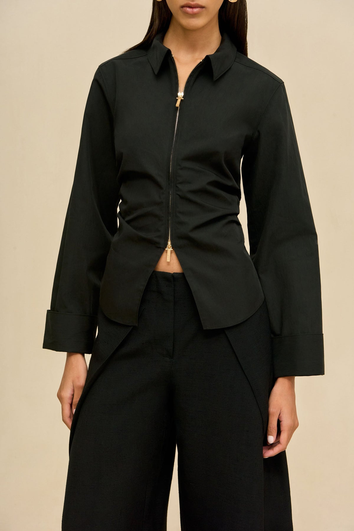 SENNE TOP - BLACK