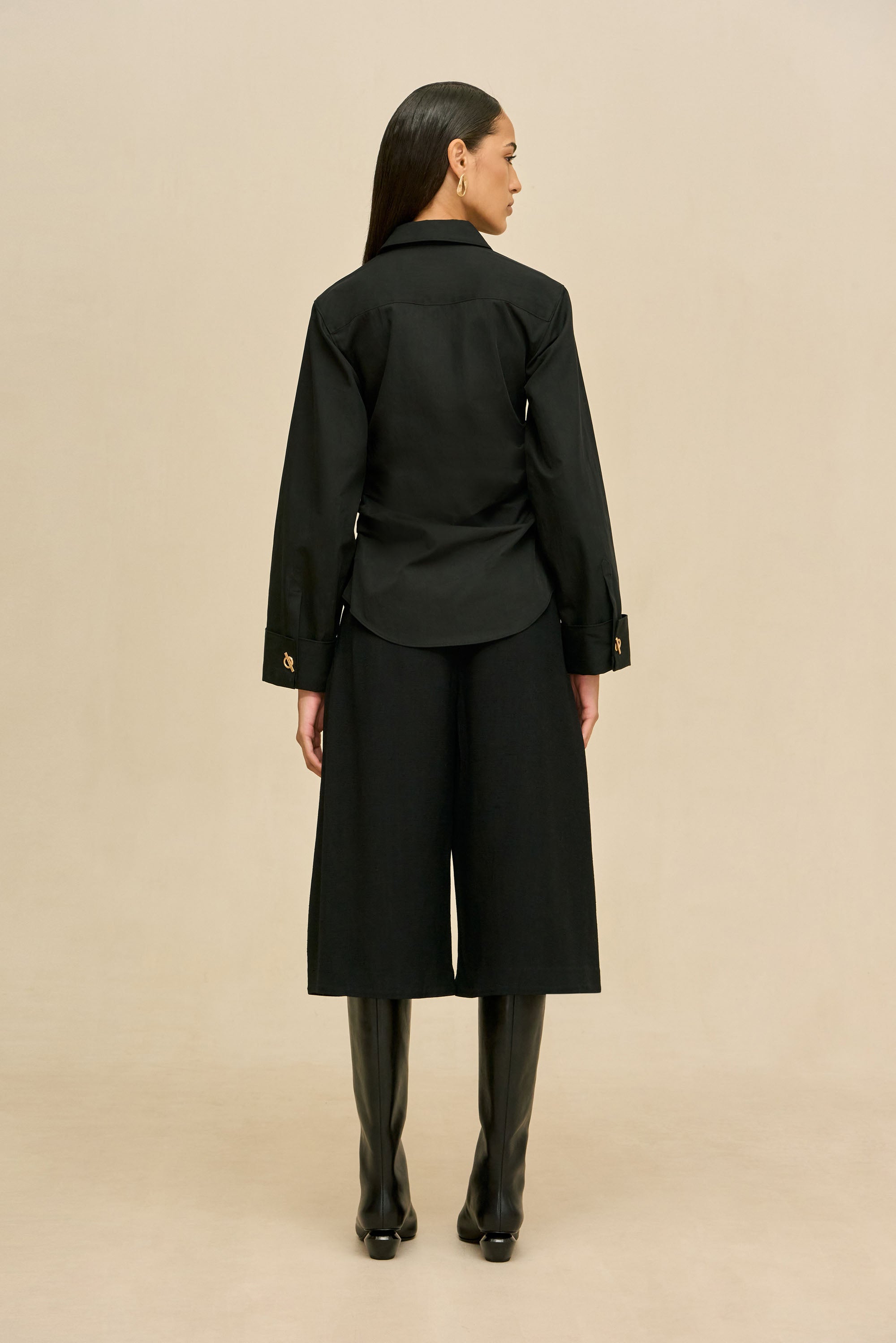 SENNE TOP - BLACK