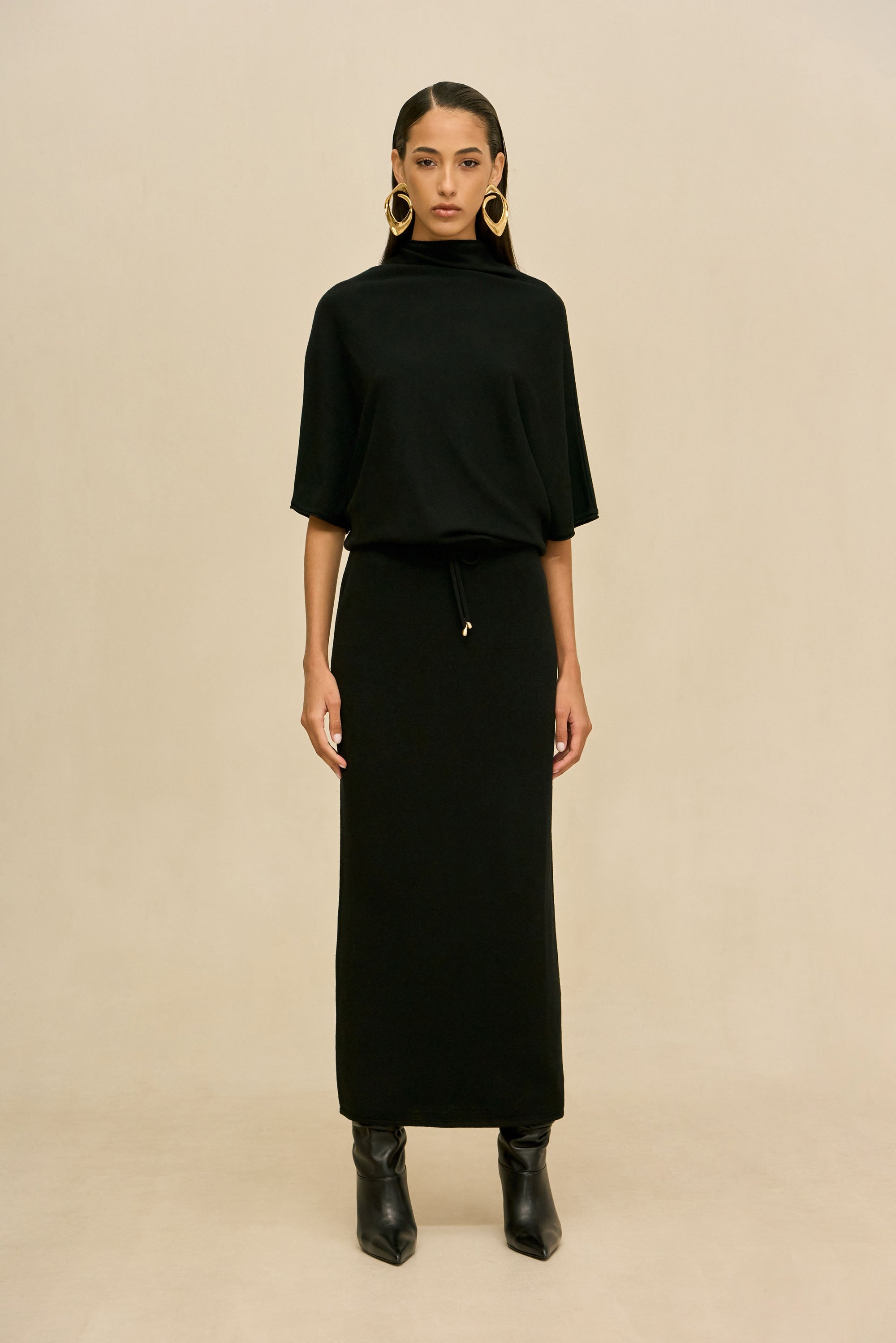 AZALEA TOP - BLACK