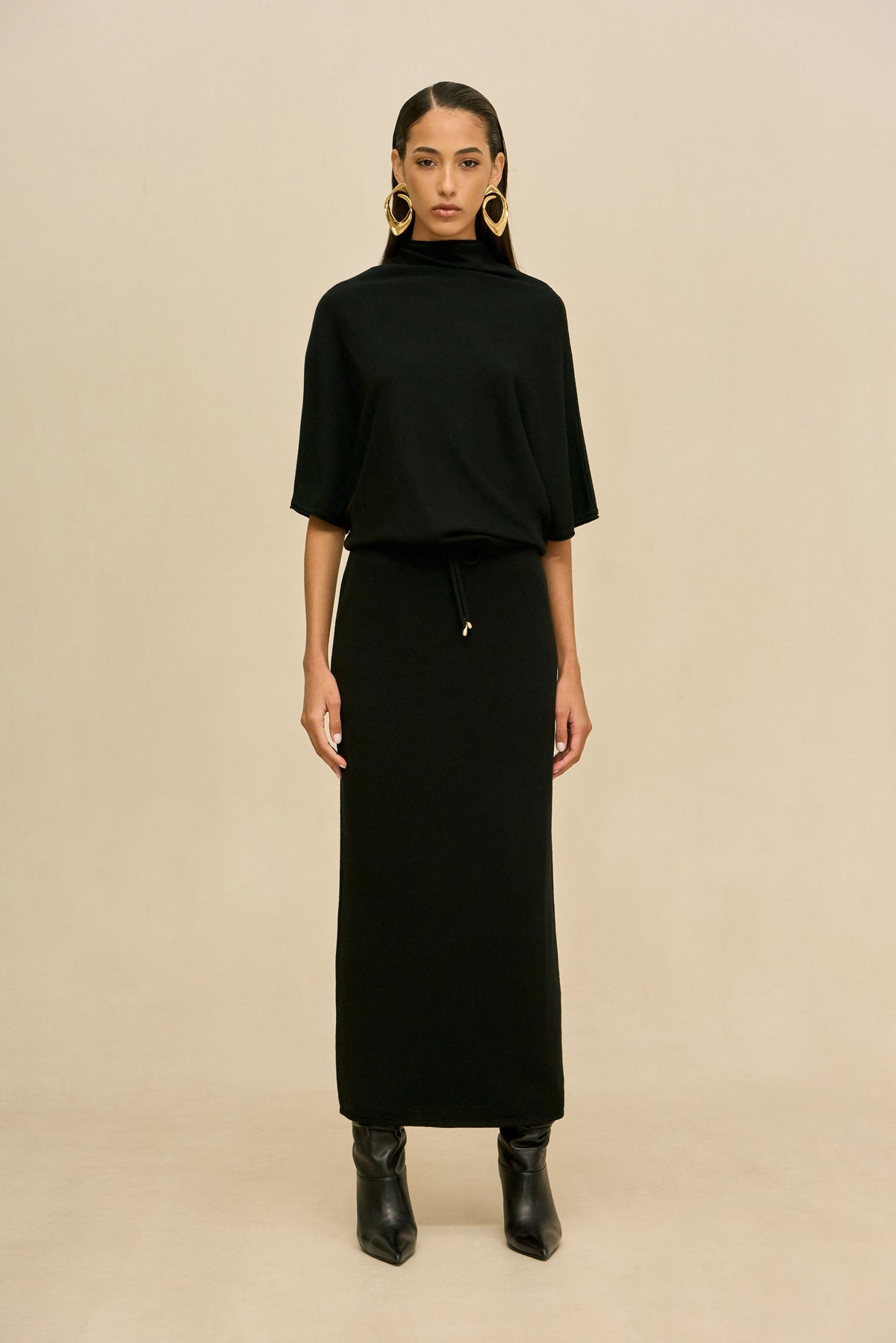 AZALEA TOP - BLACK