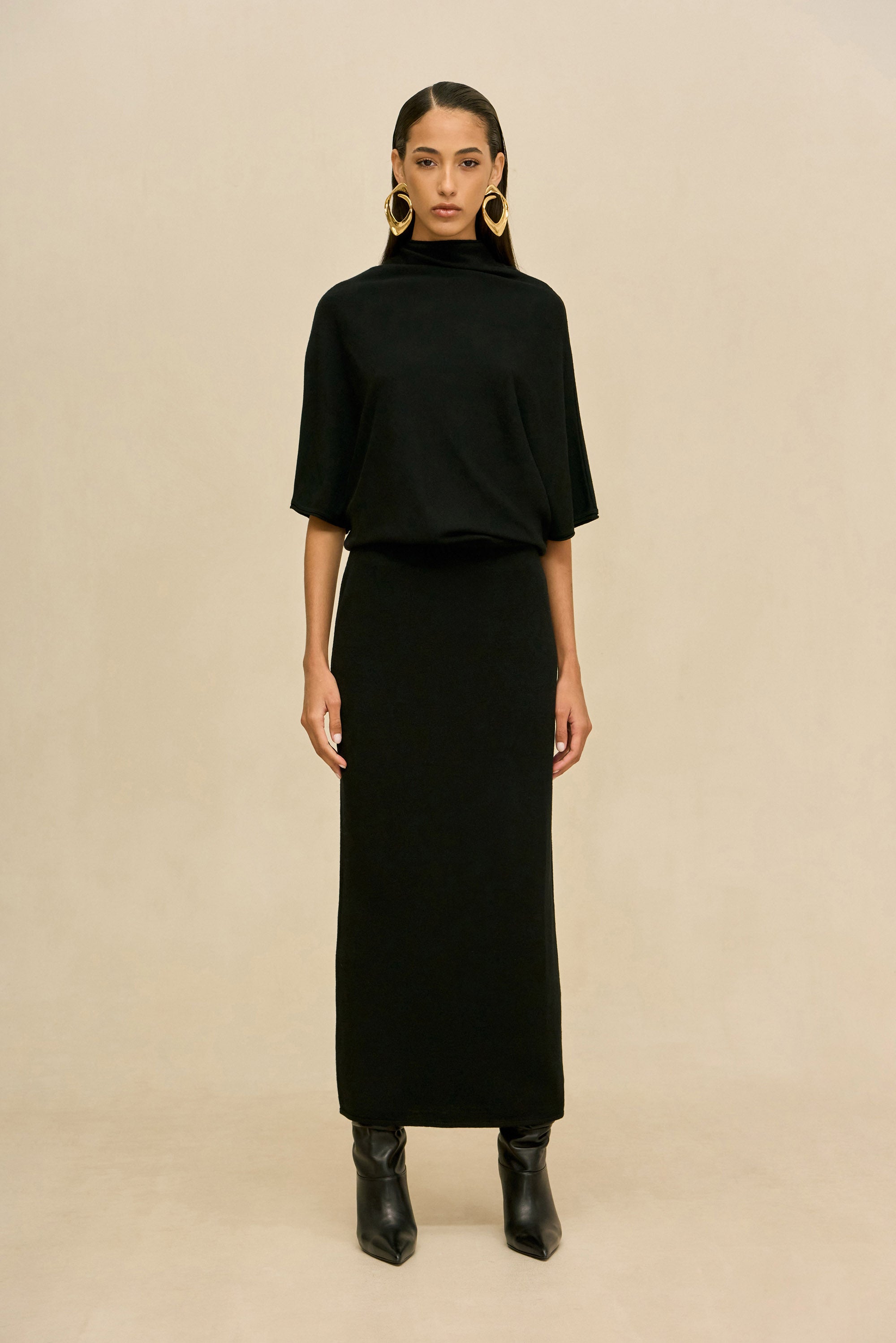 AZALEA TOP - BLACK