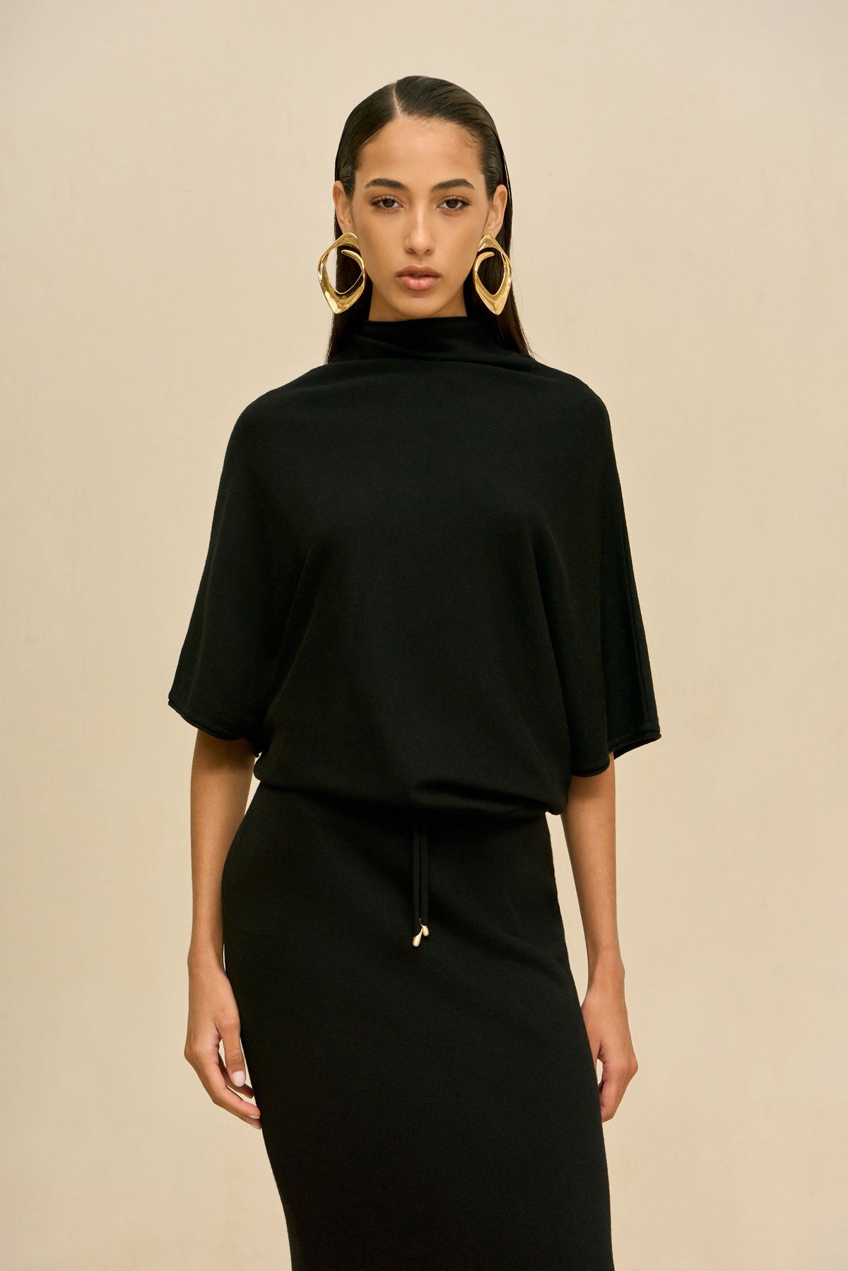 AZALEA TOP - BLACK