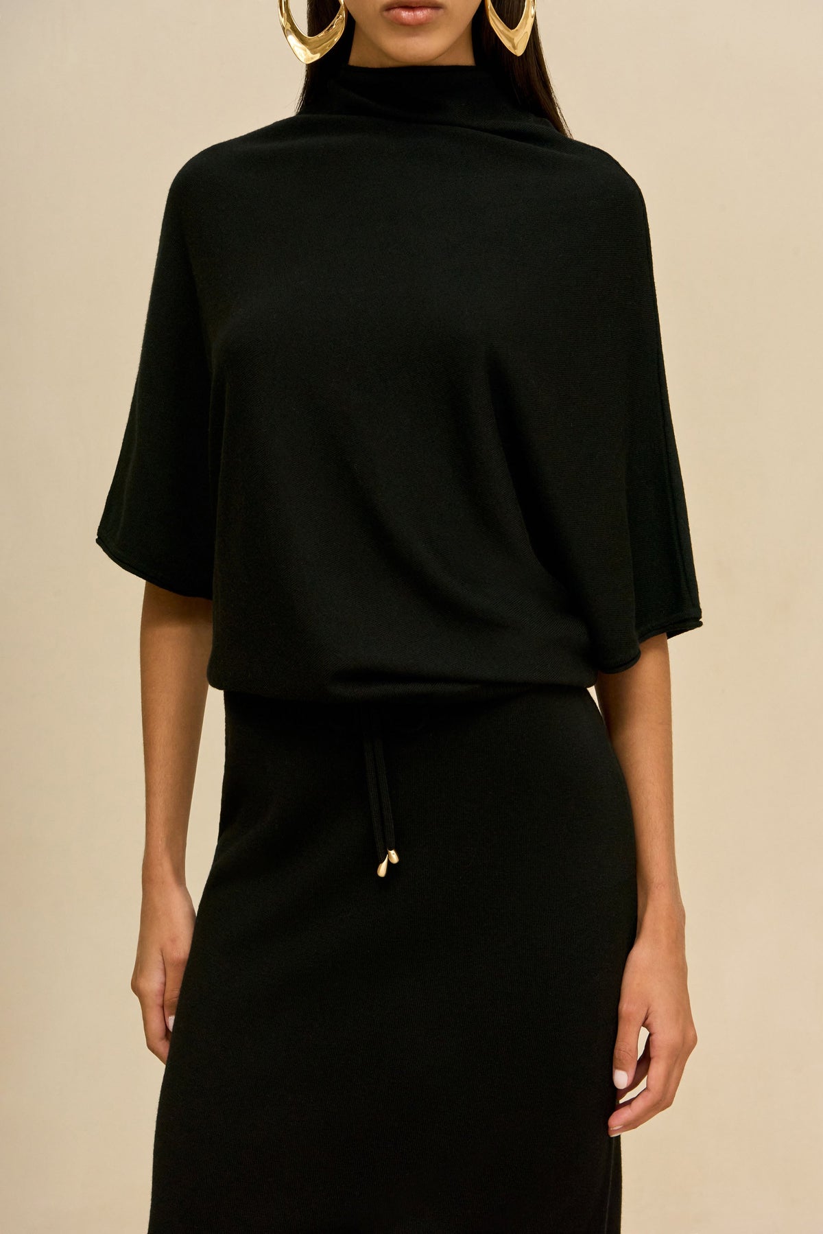 AZALEA TOP - BLACK