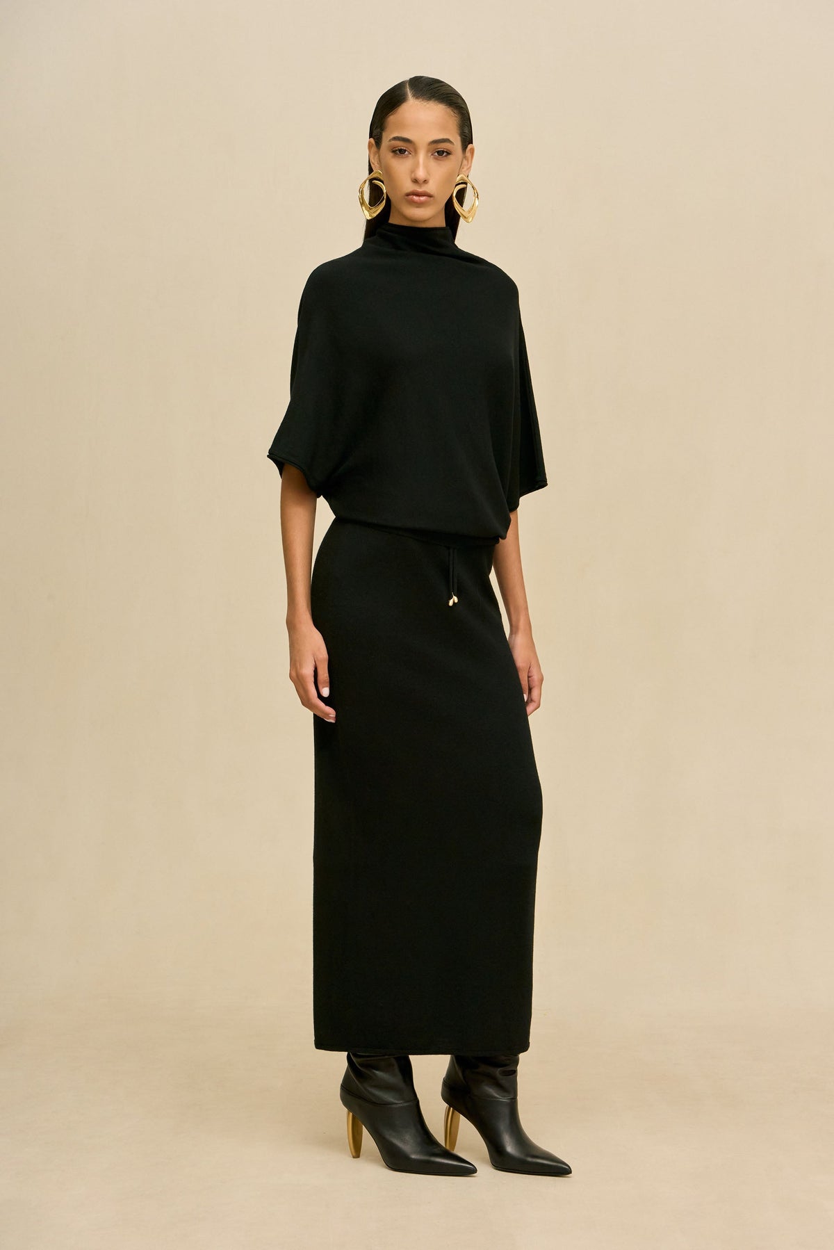AZALEA TOP - BLACK