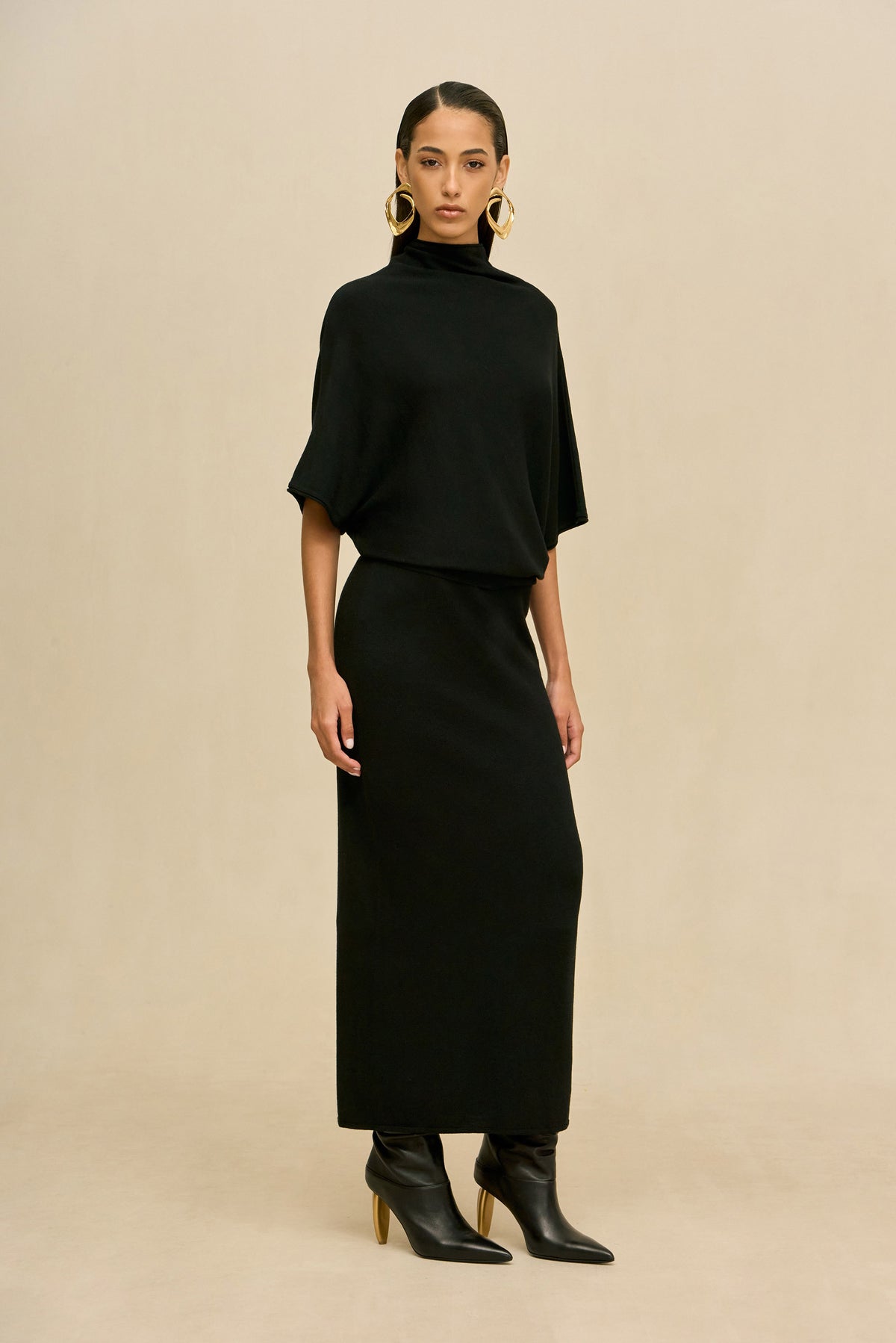 AZALEA TOP - BLACK
