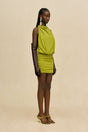 MAELLE DRESS - CHIVE