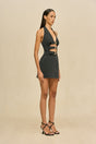ANICE DRESS - CARBON WASH