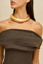 ANALEIA CHOKER - GOLD FOILED WOOD