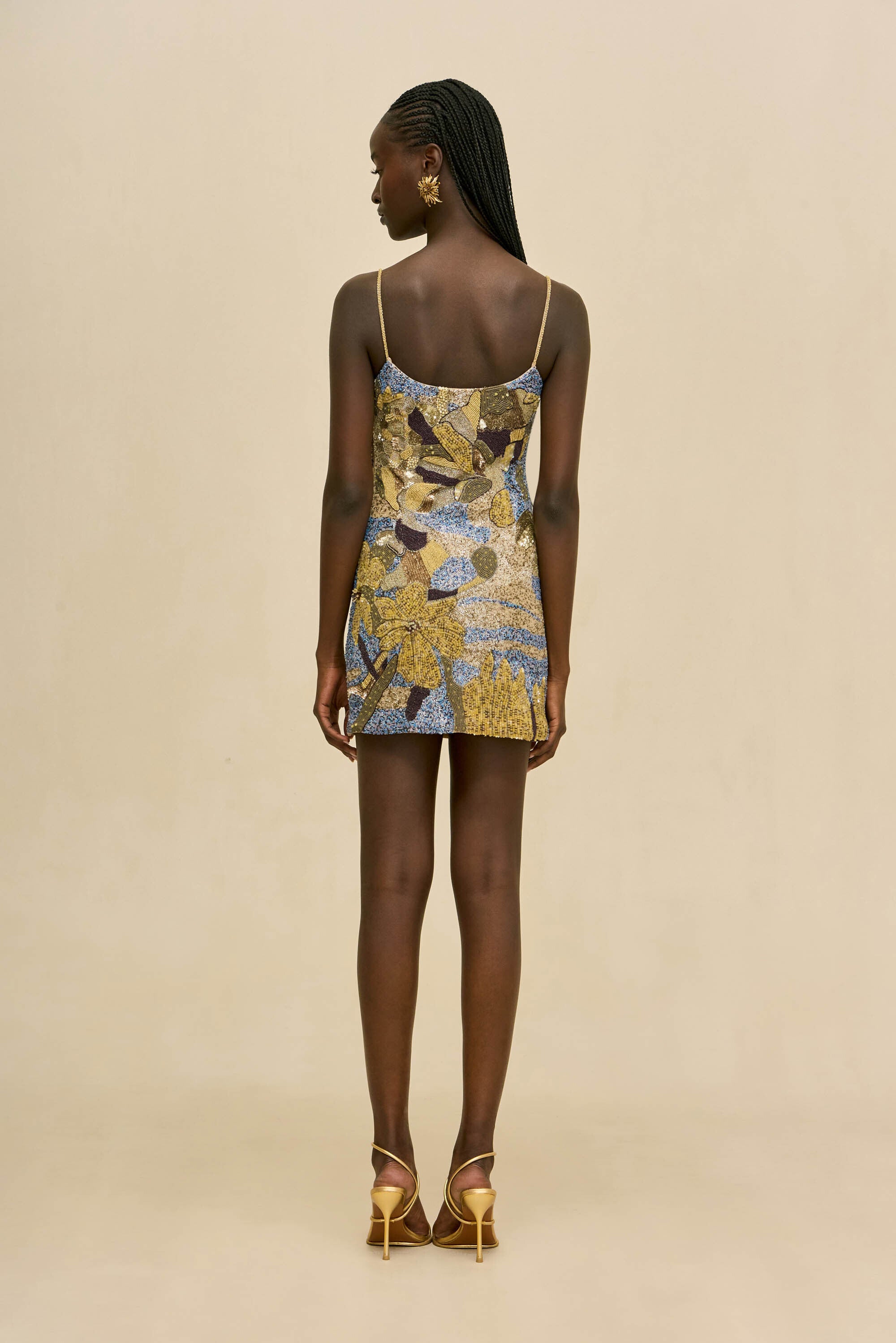 BEBE DRESS - WILD DAHLIA