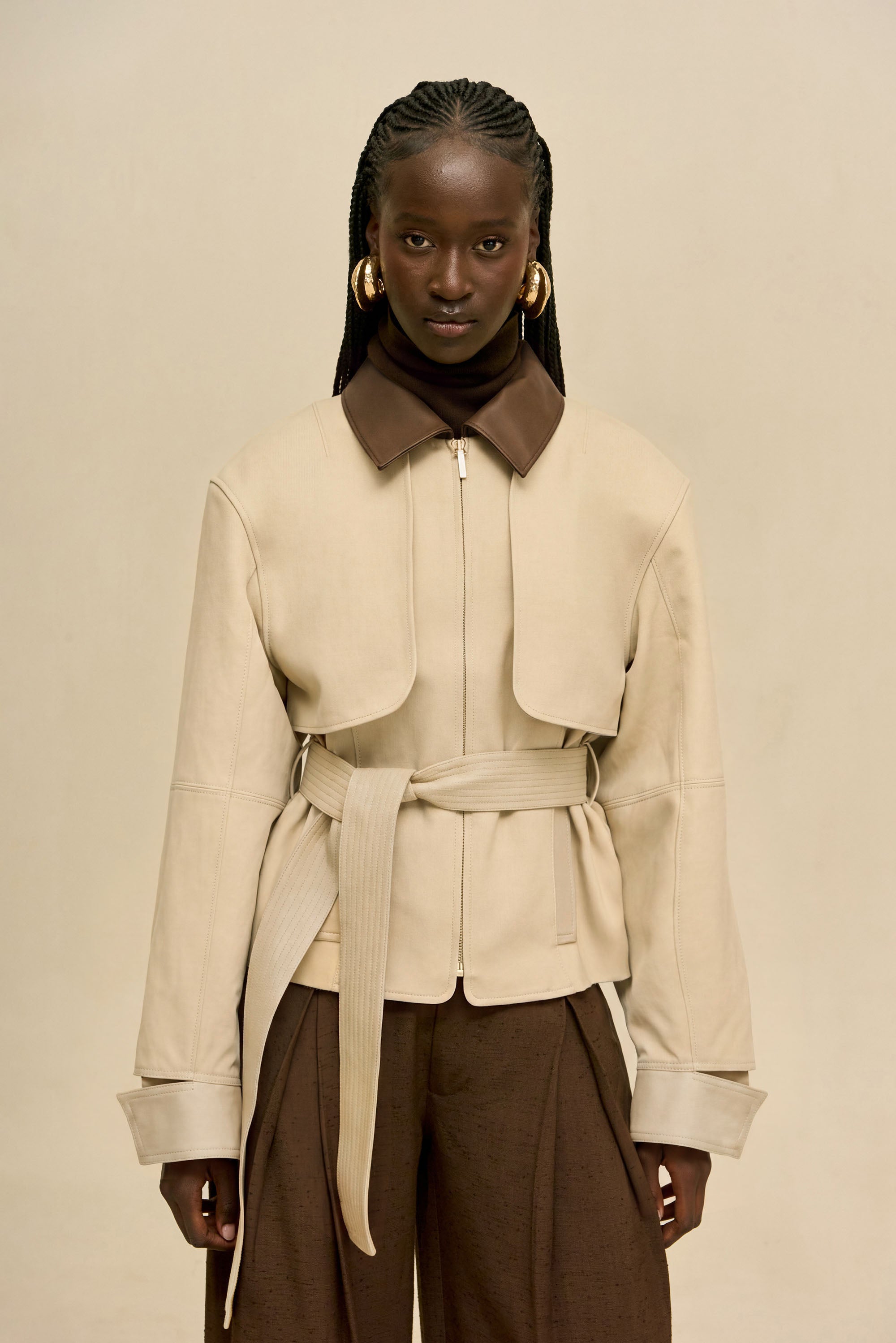 AMYRA JACKET - QUAIL