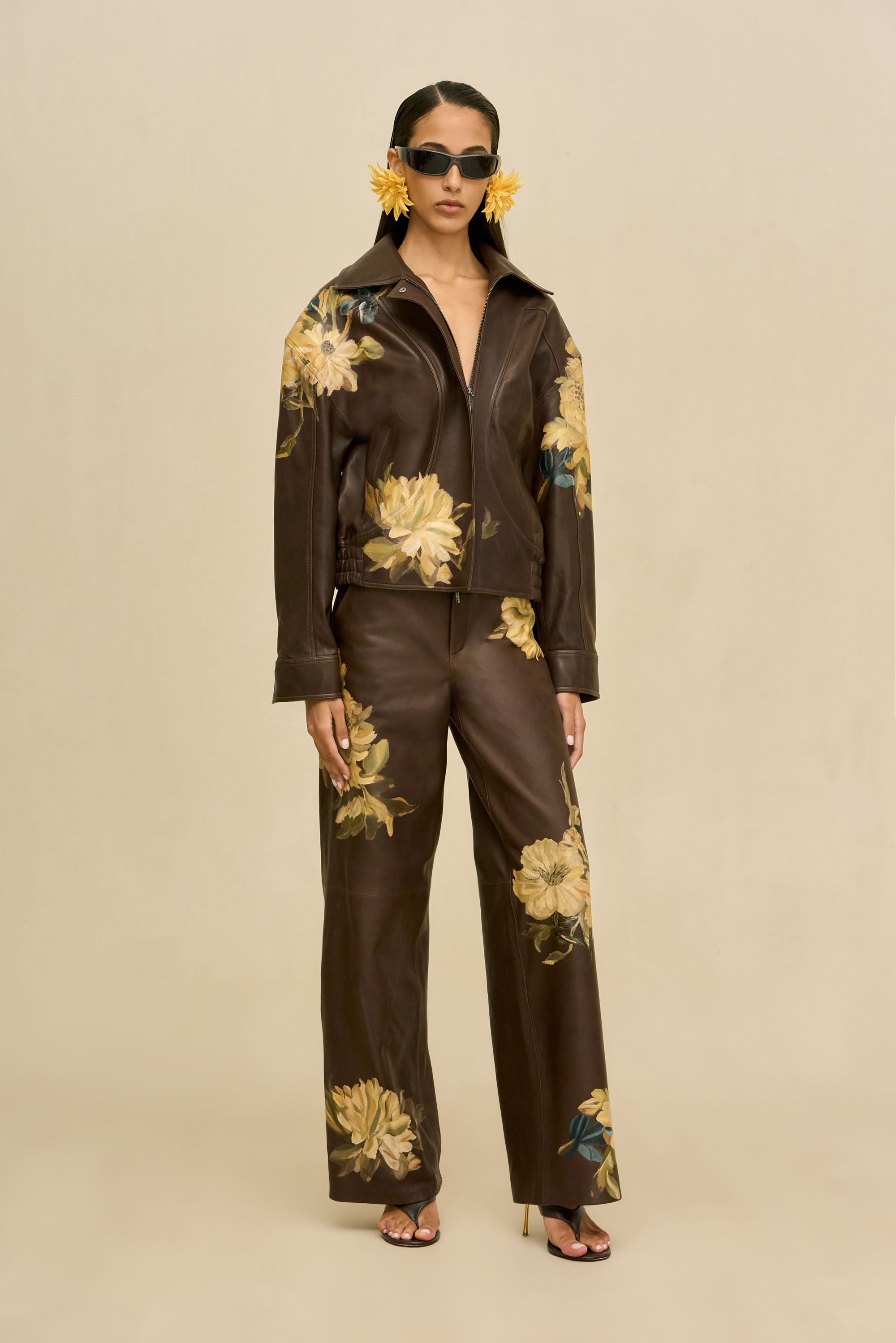 MATTHIEU LEATHER JACKET - LUWAK