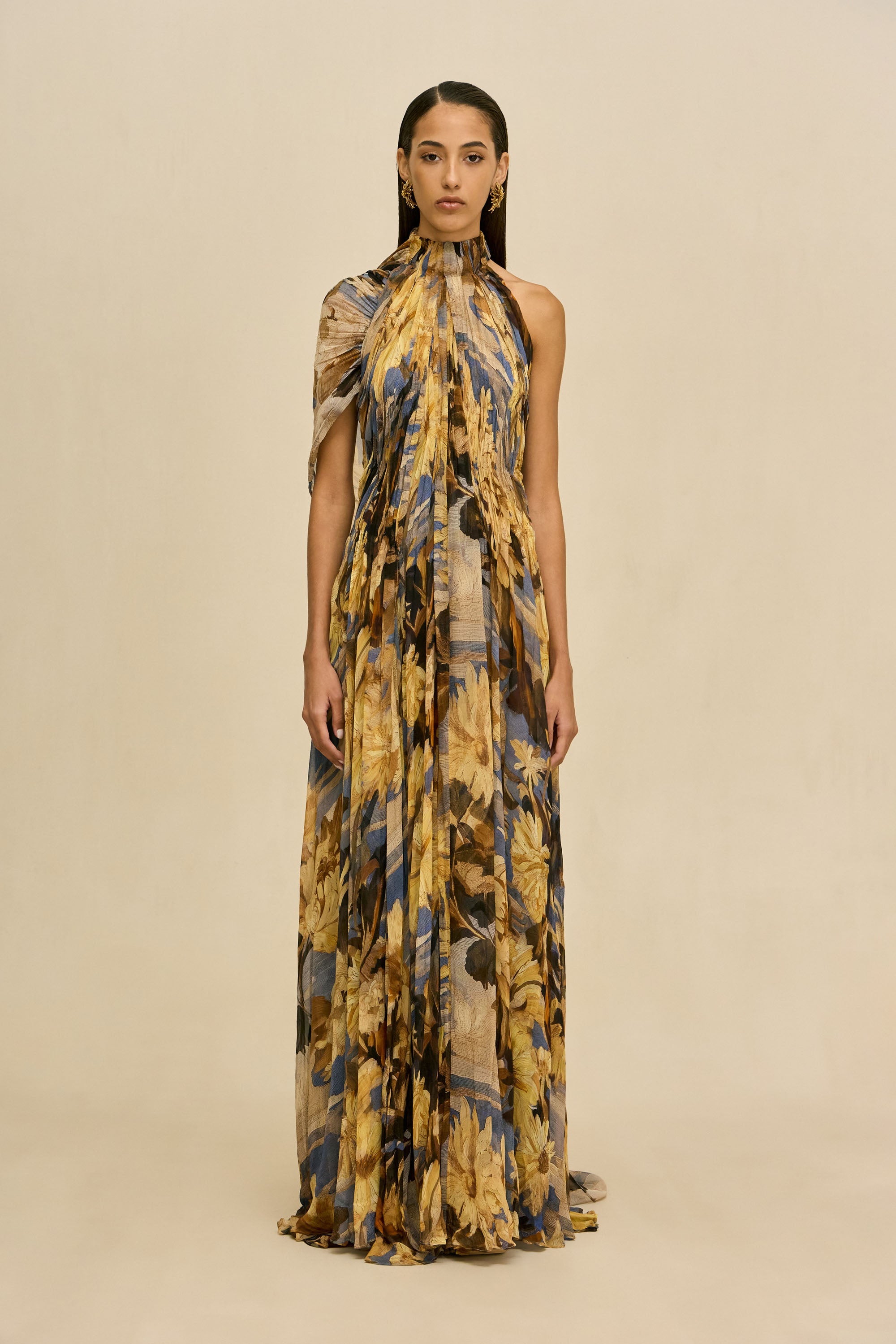 EMMITT GOWN - WILD DAHLIA