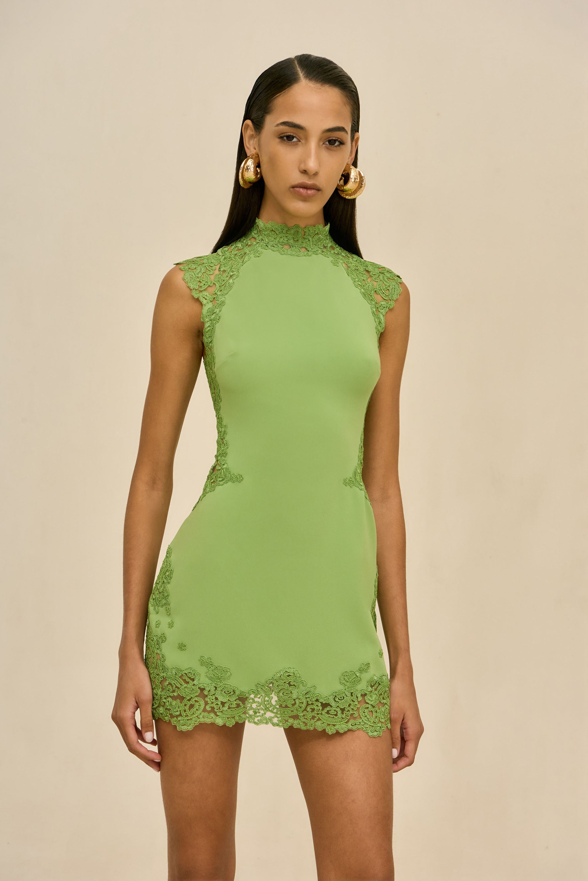 RITI DRESS - PISTACHIO