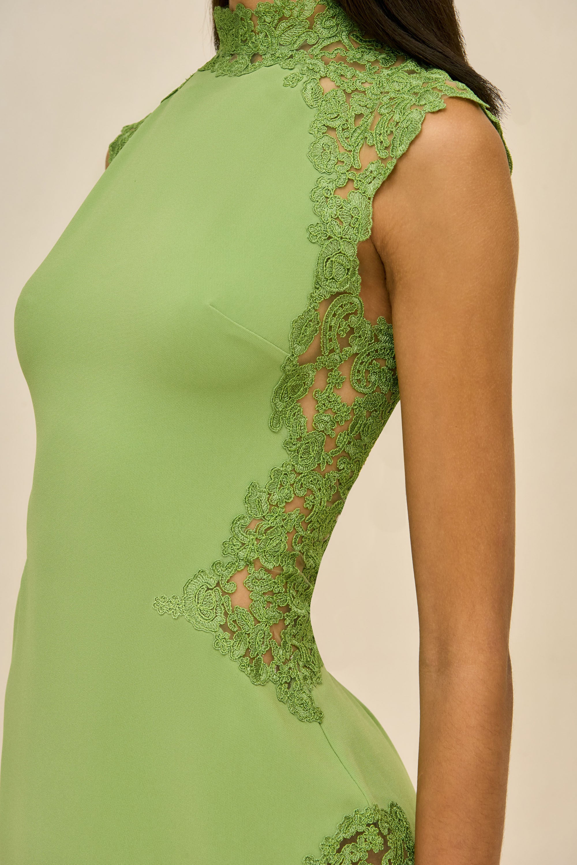 RITI DRESS - PISTACHIO
