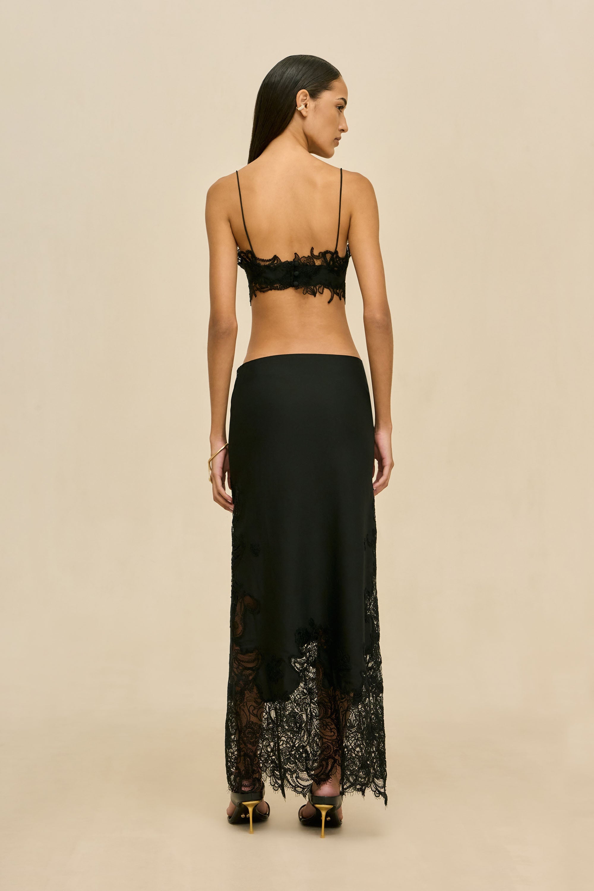 SERAPHIS SKIRT - BLACK