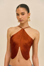 QUELLA TOP - BRONZE