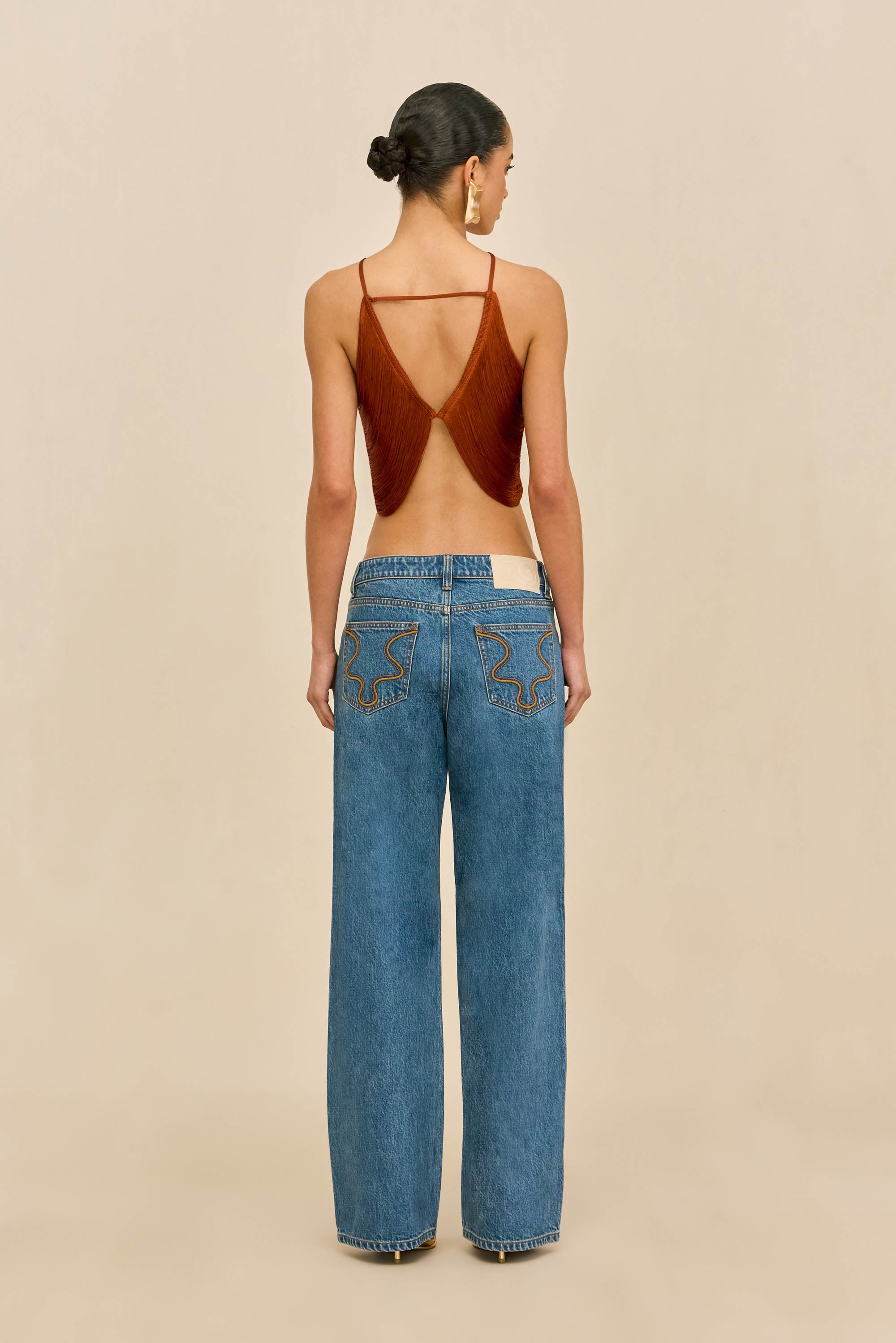 QUELLA TOP - BRONZE