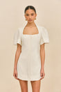 SABLE DRESS - OFF WHITE