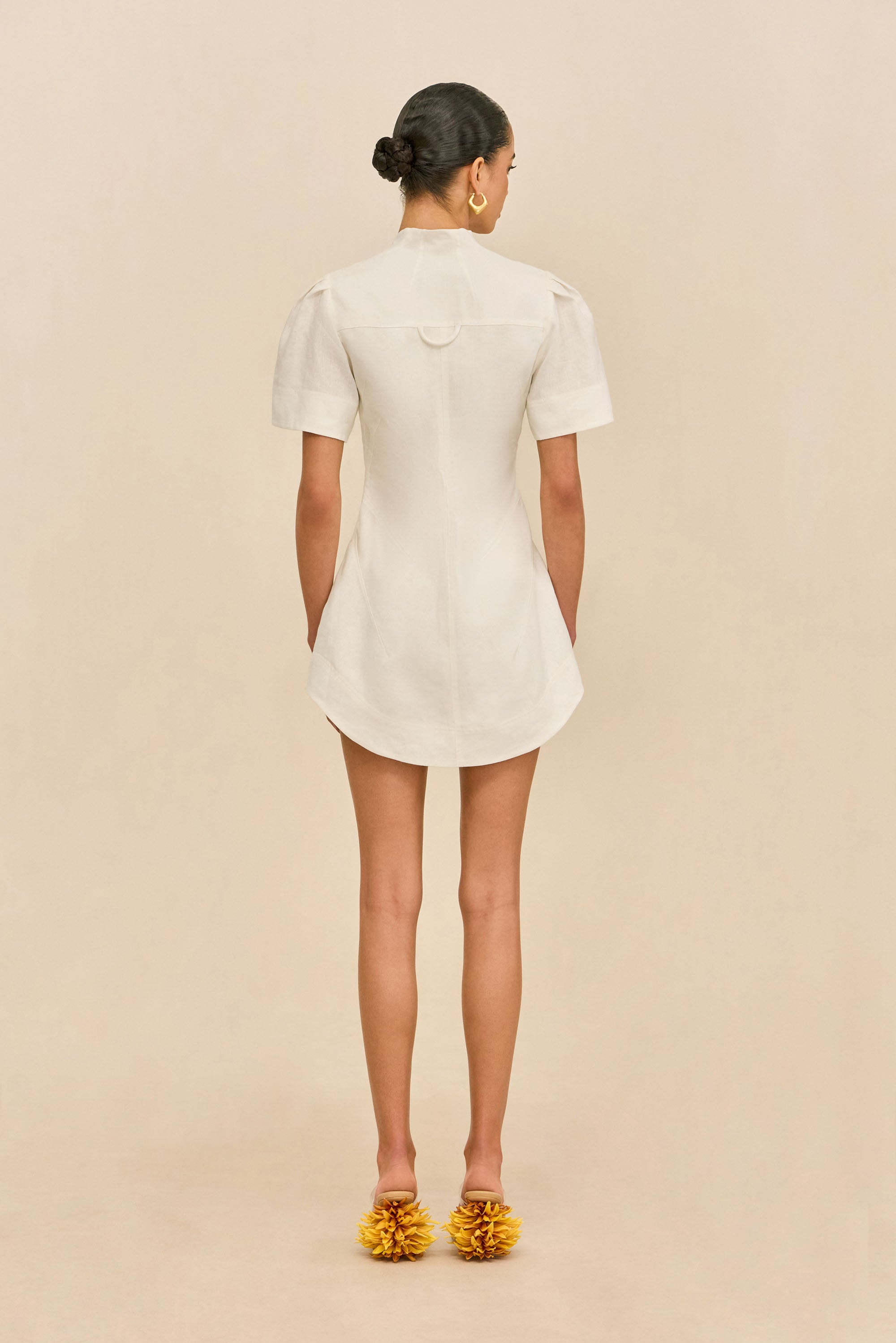 SABLE DRESS - OFF WHITE
