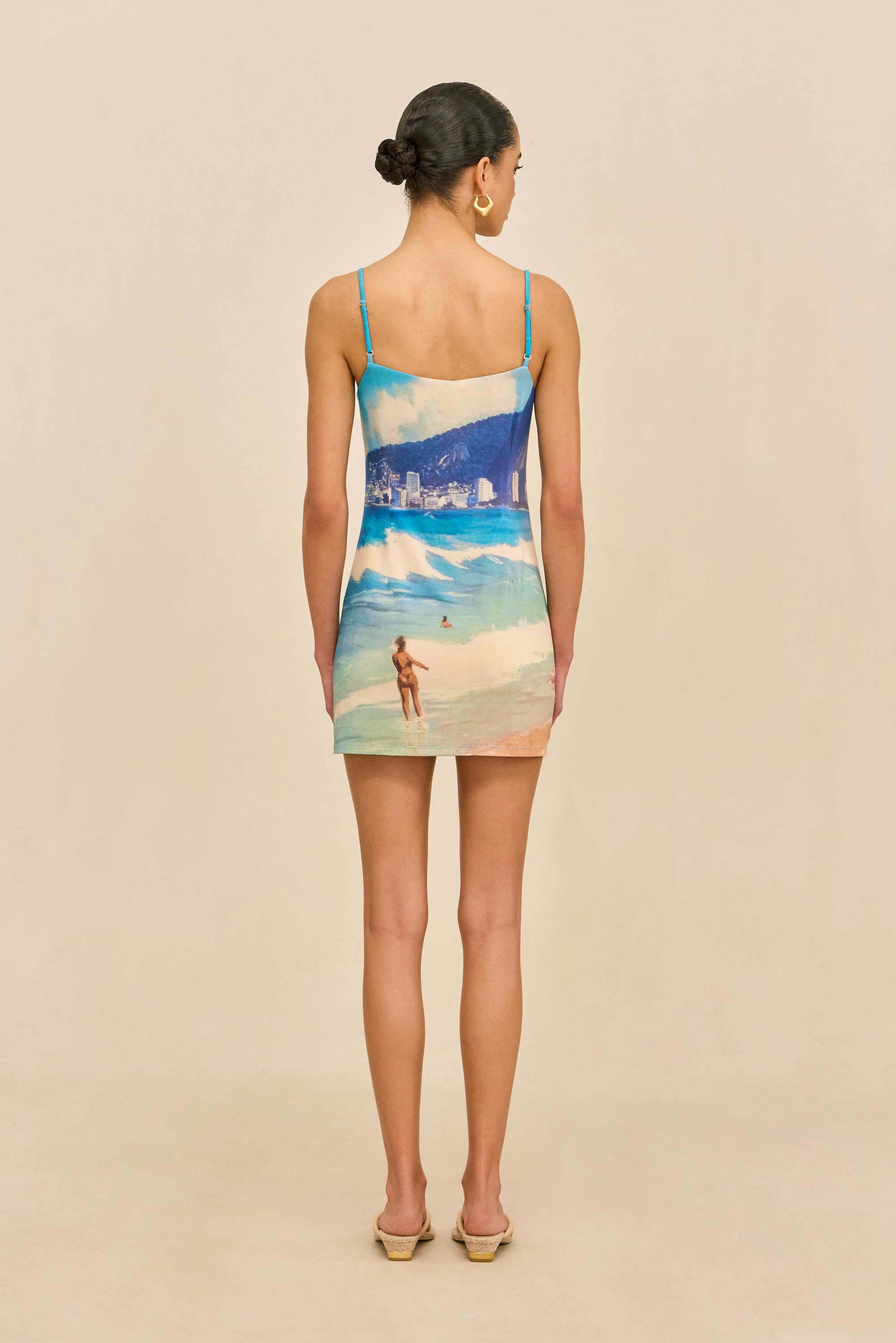 CARDELA DRESS - RIO BEACH PRINT CULT GAIA CARDELA DRESS - RIO BEACH PRINT CULT GAIA